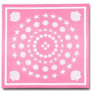 BEACH ROAD: Shells Beach Sheet.  Color: Light Pink - New